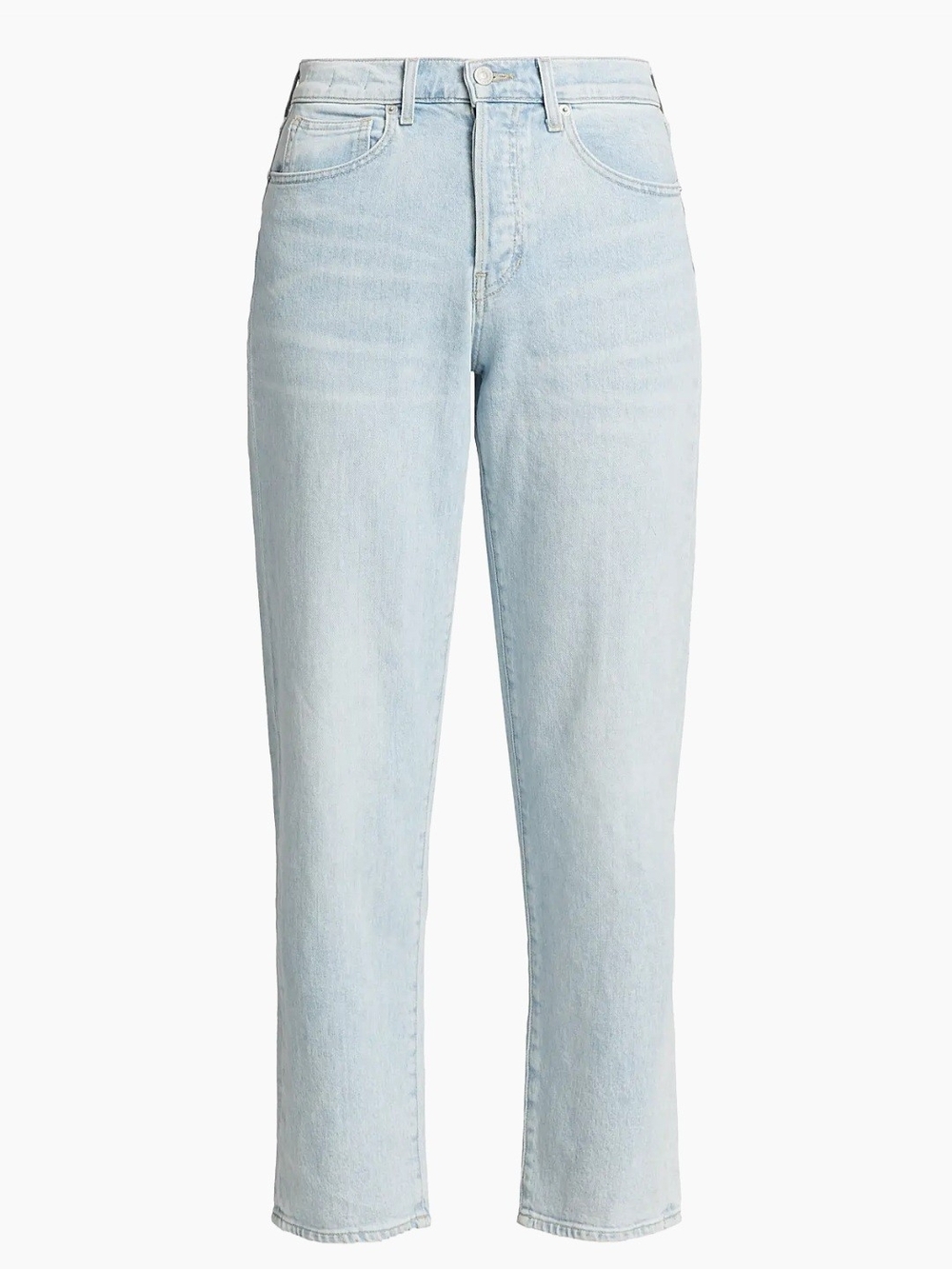 Veronica Beard Blake High-Rise Stretch Straight-Leg Cropped Jeans - Picture 4 of 10